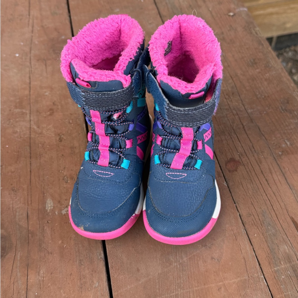 Merrell Kids Boots - Blue and Pink